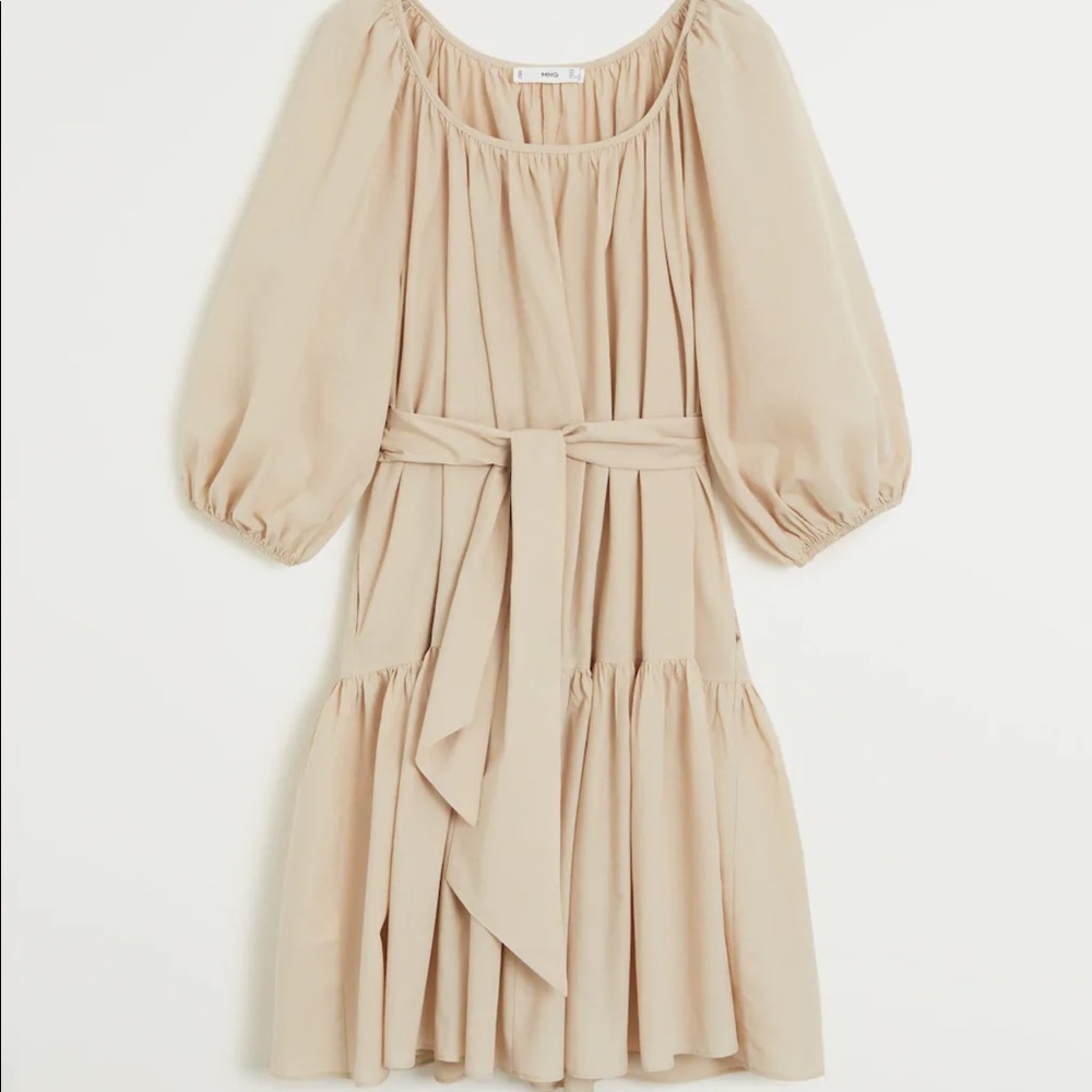 Mango puffy sleeves dress bloggers fav - Picture 9 of 9